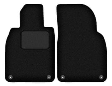 shumee Črne velurne talne obloge za: Porsche Cayman 982 roadster (2016-)
