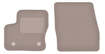 shumee Bež velur preproge za: Ford Transit Connect kombi (2013-2017)