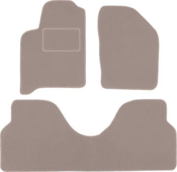 shumee Bež velur preproge za: Renault Scenic I enoprostorec (1996-2003)