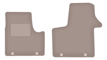 shumee Bež velur preproge za: Renault Trafic III dostavnik (2014-)