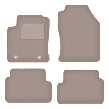 shumee Bež velurne talne preproge: Ford Focus MK1 (pred prenovo) kombilimuzina, limuzina, karavan (1998–2001)