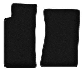 shumee Osnovne črne velur preproge za: Mazda MX-5 II NB kabriolet (1998-2005)