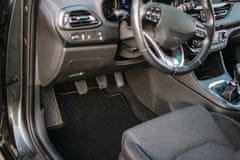 shumee Črne velur preproge BASIC za: Fiat Scudo II dostavnik (2007-2016)