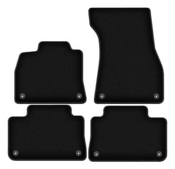 shumee Osnovne črne velur preproge za: Audi e-Tron SUV (2018-)