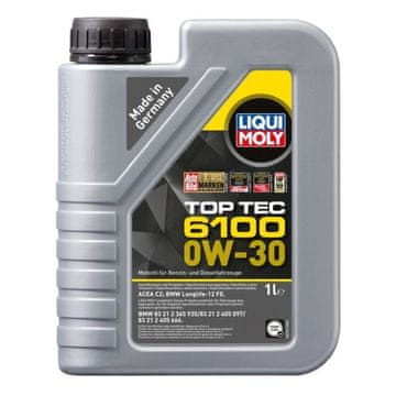 Liqui Moly OLJE 0W30 1L TOP TEC 6100 C2 / LL-12 FE / BMW 83 21 2 365 935