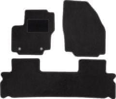 shumee Črne velur preproge za: Ford Galaxy MK2 enoprostorec (2006-2012)