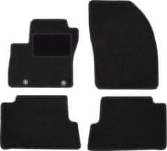 shumee Črne velur preproge za: Ford C-MAX MK1 enoprostorec (2003-2010)