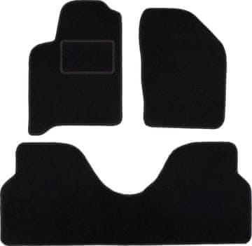 shumee Črne velur preproge za: Renault Scenic I enoprostorec (1996-2003)