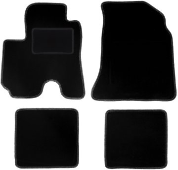 shumee Črne velur preproge za: Mazda Demio hatchback (1996-2003)