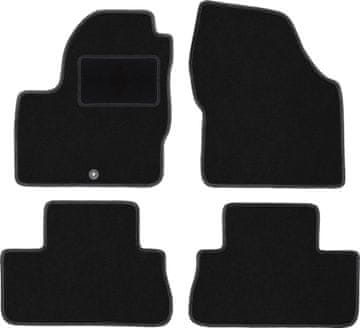shumee Črne velur preproge za: Land Rover Freelander II SUV (2006-2014)