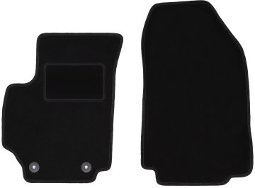 shumee Črne velur preproge za: FIAT Croma II karavan (2005-2011)