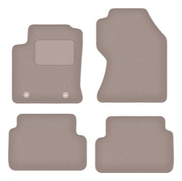 shumee Bež velur preproge za: Ford Focus MK1 FL kombilimuzina, limuzina, karavan (2001-2004)