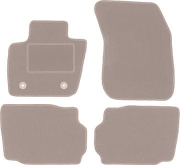 shumee Bež velur preproge: Ford Mondeo MK5 limuzina, karavan (2015-)