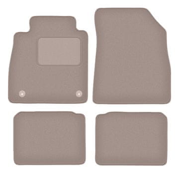 shumee Bež velur preproge za: Nissan Micra K14 kombilimuzina (2017-)
