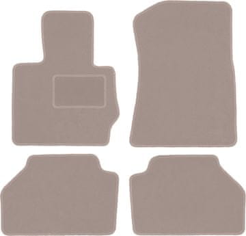 shumee Bež velur preproge za: BMW X3 F25 SUV (2010-2017)
