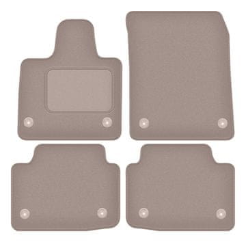 shumee Bež velurne talne preproge: Jaguar I-Peace SUV (2019-)