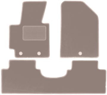 shumee Bež velur preproge za: Kia Soul II enoprostorec (2013-)