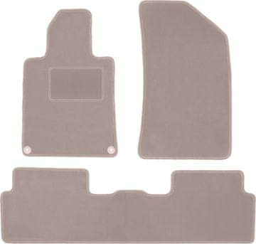 shumee Bež velur preproge: Peugeot 508 I limuzina, karavan, SW, RXH (2010–2018)