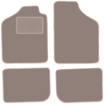 shumee Bež velur preproge za Fiat Uno kombilimuzino (1983-2001)