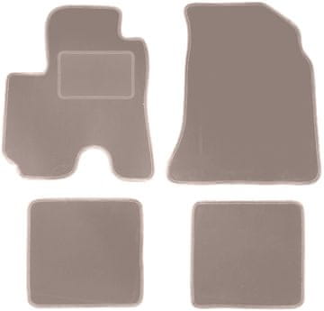 shumee Bež velur preproge za: Mazda Demio hatchback (1996-2003)