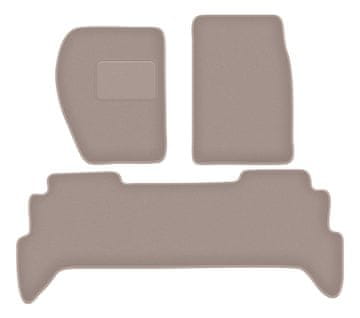 shumee Bež velur preproge za: Land Rover Discovery I terenska vožnja (1989-1998)