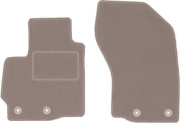 shumee Bež sprednje preproge za: Peugeot 4007 crossover (2007-2012)
