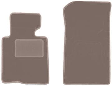 shumee Bež predpražniki za tla: BMW 3 E46 Cabrio (2000-2007)