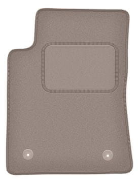 shumee Bež zaščitna preproga za voznika za: Citroen C3 III hatchback (2017-)