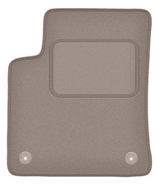 shumee Bež zaščitna preproga za voznika za: Citroen C3 Aircross II crossover (2017-)