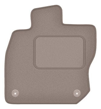 shumee Bež zaščitna preproga za voznika za: Škoda Octavia IV E-Tec limuzina, karavan, liftback (2020-)