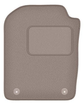 shumee Bež voznikov tepih za: Daihatsu Cuore VII L276 hatchback (2007-)