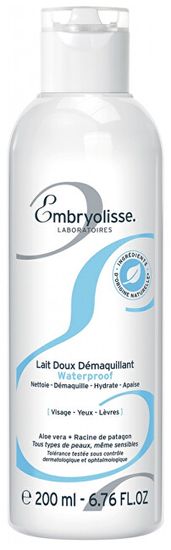 Embryolisse Nežno mleko za odstranjevanje vodoodpornih ličil 200 ml