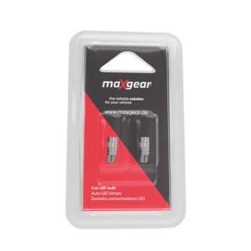 shumee MAXGEAR LED ŽARNICA W3W 12V/2,5W VSE STEKLENA T10 SMD KOT GLEDANJA 360° BLISTER 2 KOS !!!!LED!!!!