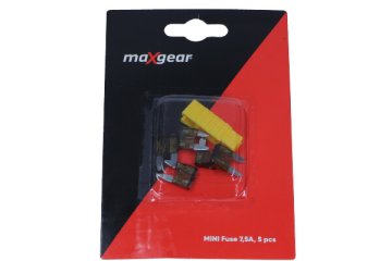 shumee MAXGEAR MINI PLOŠČATA VAROVALKA 7,5 A KOMPLET 5 KOSOV