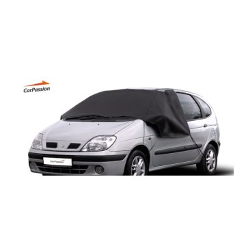 shumee ZAŠČITA ZA VETROBRANSKO STEKLO CAR PASSION (ZIMA) 145-165 cm x 110 cm, PRITRDITEV ZA KOLO, VELIKO