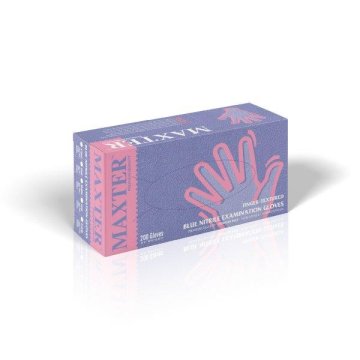 shumee EMKA MEDICINSKI NITRILNI ROKAVICE BREZ PUDRA MODRE M-MAXTER (200 KOSOV)