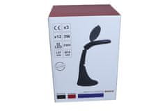 shumee Lupa za delavnico ROOKS X3 - X12 z LED osvetlitvijo, svetilka s povečevalnim steklom