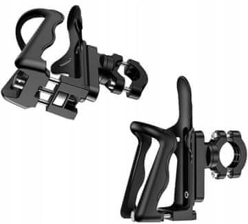 shumee NOSILEC ZA MOTO TKN-CONNECT. ZA STEKLENICO/STEKLENICO/TERMOS ZA MOTOCIKLE, SKUTERJE IN KOLESA UBH1