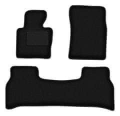 shumee Črne velur preproge za: Range Rover III L322 SUV (2001-2012)