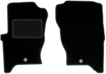 shumee Črne sprednje talne obloge za Land Rover Discovery III SUV (2004-2011)