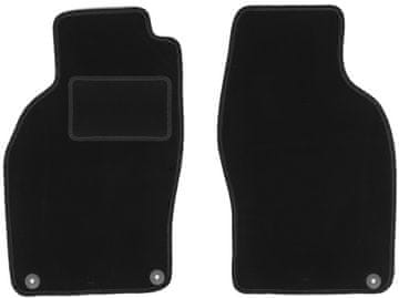 shumee Črne sprednje talne obloge: Saab 9-3 I Cabrio (1998-2003)