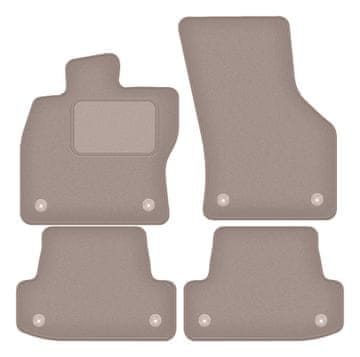 shumee Bež velur preproge: Audi A3 8V 3-vratna limuzina, limuzina, sportback (2012-)