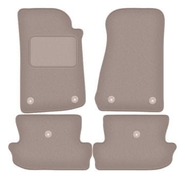 shumee Bež velur preproge za: Jeep Wrangler JL 4 vrata (2017-)