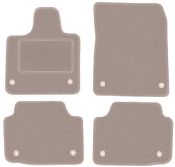 shumee Bež velur preproge: Volvo 940 / 960 FL limuzina (1990-1998)