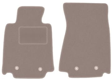 shumee Bež sprednje talne obloge: Nissan 370Z Coupe, Roadster (2009–2020)