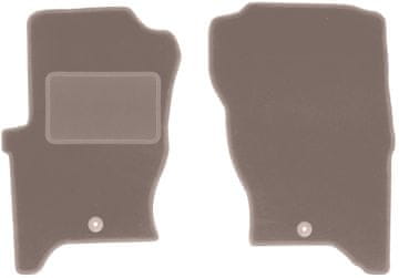 shumee Bež sprednje preproge za: Land Rover Discovery III SUV (2004-2011)