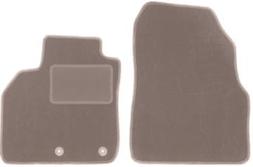shumee Bež sprednje preproge: Renault Grand Scenic III 7 sedežev (2009-2015)