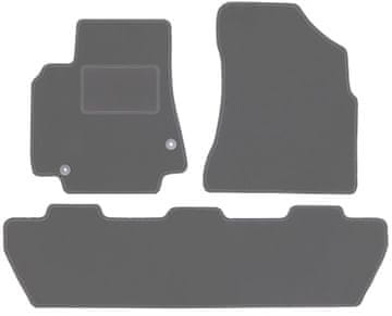 shumee Grafitni tepihi za avto: Citroen Berlingo II kombi, multispace, 5 sedež (2008-2018)