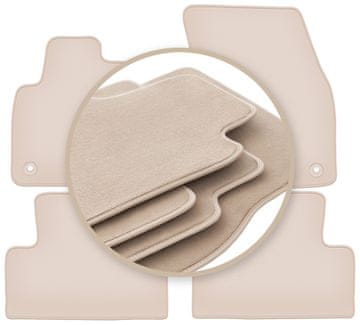 shumee PREMIUM bež talne obloge za: Range Rover Evoque SUV 2011-2018