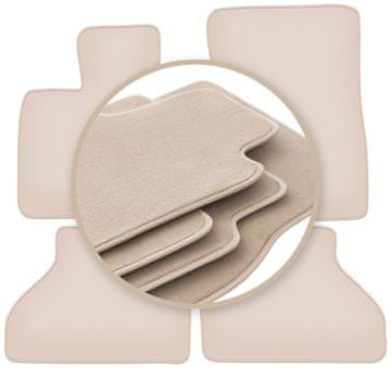 shumee PREMIUM bež talne obloge za: BMW X5 E70 SUV 2006-2013